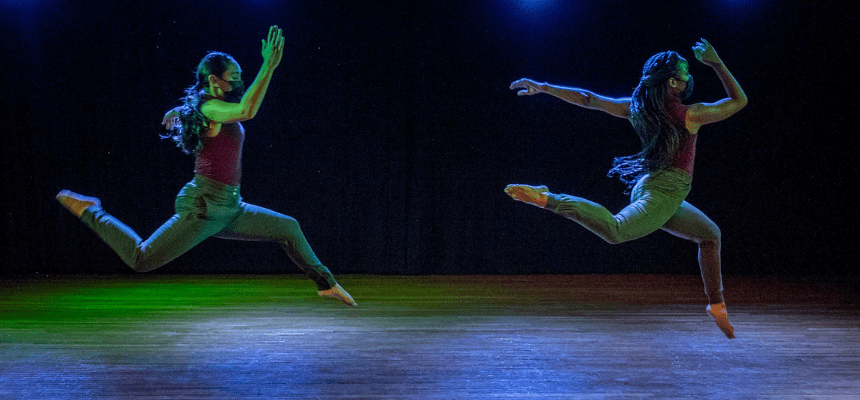 Dancers in a performance