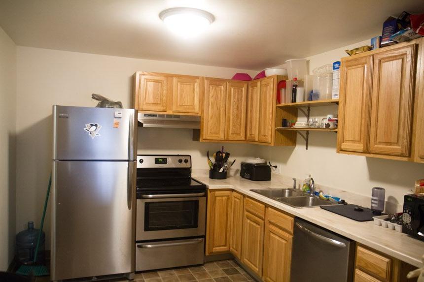 Image of kitchen and refrigerator 